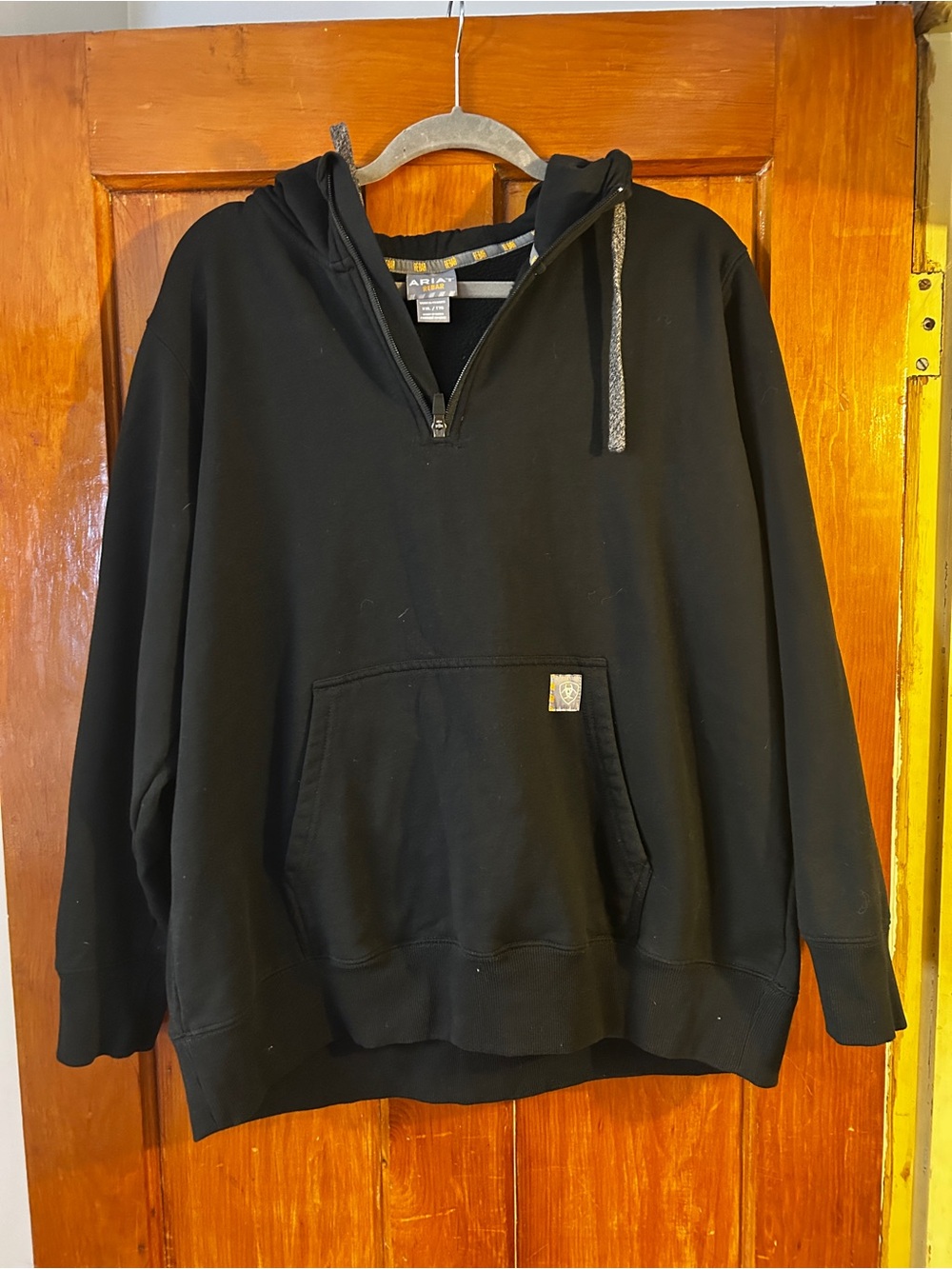 Ariat Rebar Skill Set 1/2 Zip Hoodie Women’s XXL Black Workwear